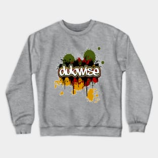 Dubwise-Rasta Splatter Crewneck Sweatshirt